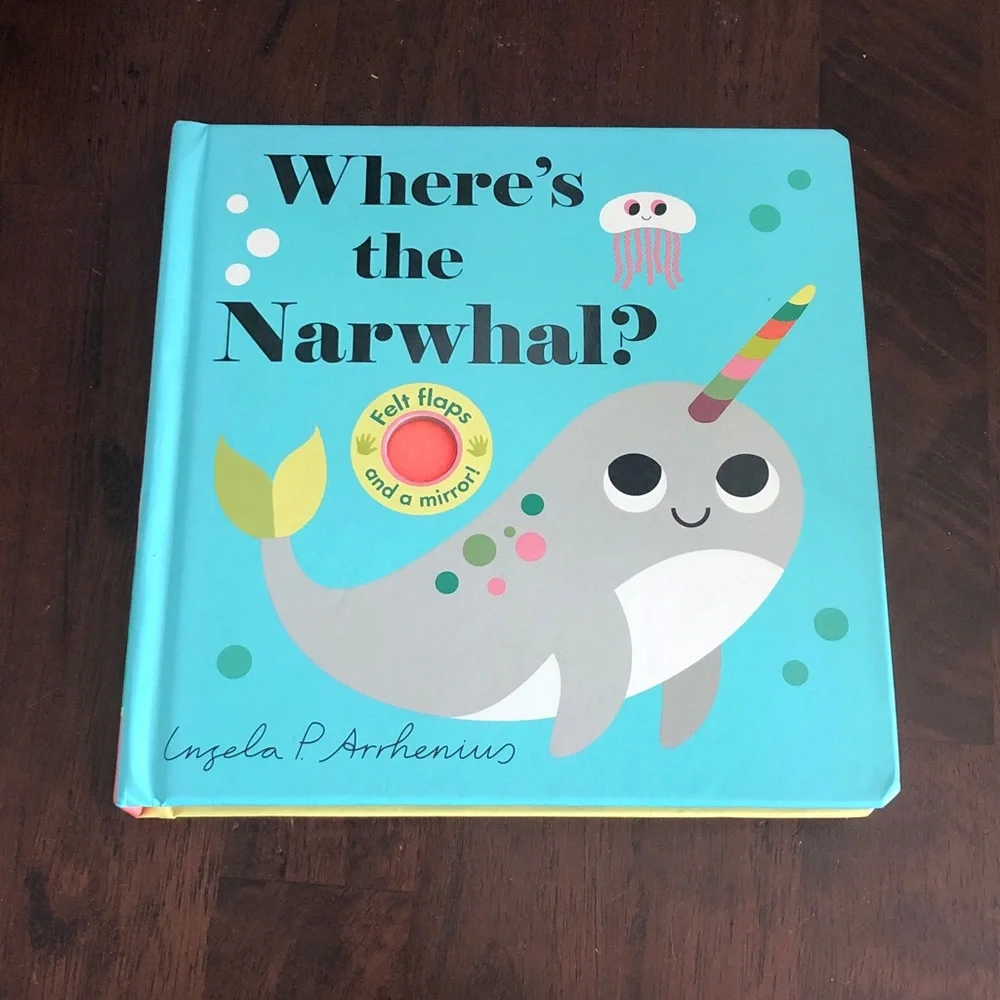 💙 Where’s the Narwhal? & Neon Fun Board Book Set